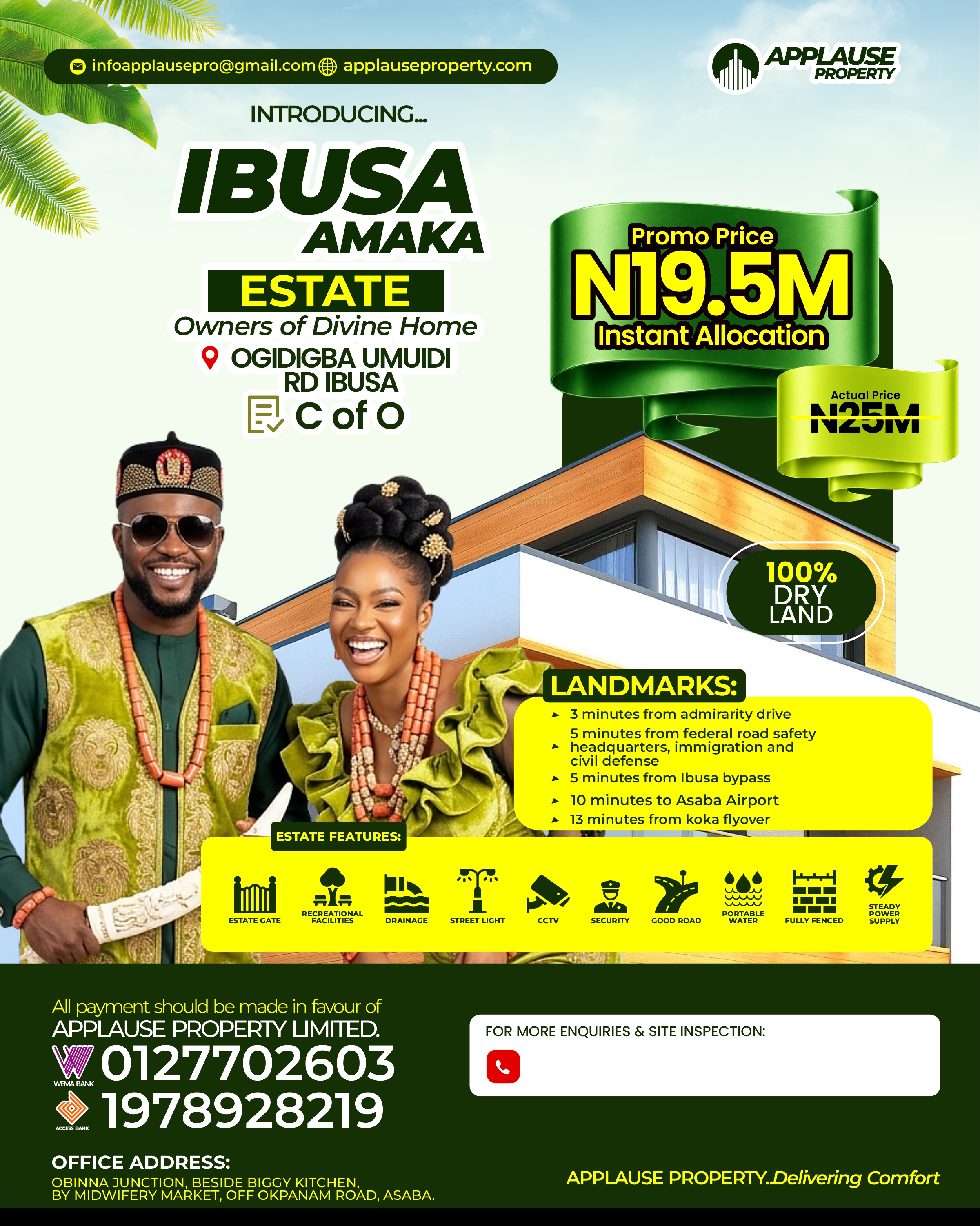 Ibusa Amaka Estate Flyer